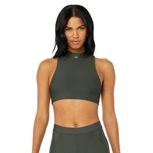 Alo Yoga Airlift Fuse Bra Tank - Dark Cactus